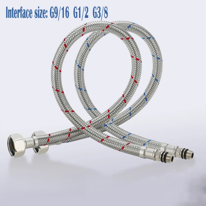 2PCS 60cm Flexible Plumbing Pi – Flexible Hose Braided Bewertung und Preis