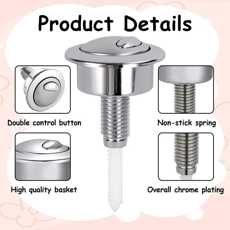 Dual Flush Toilet Button Flush – Toilet Fill Valve Bewertung und Preis