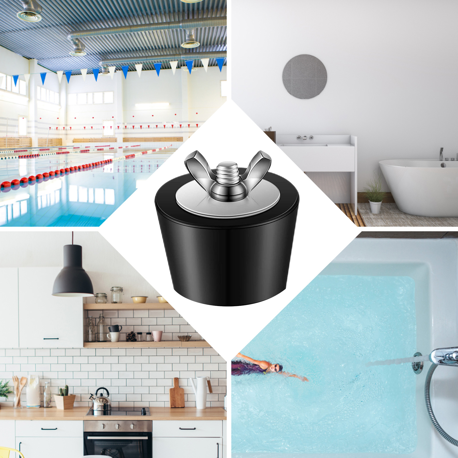 Rubber Winter Antifreeze Pool  – Drain Pipe Clip Bewertung und Preis