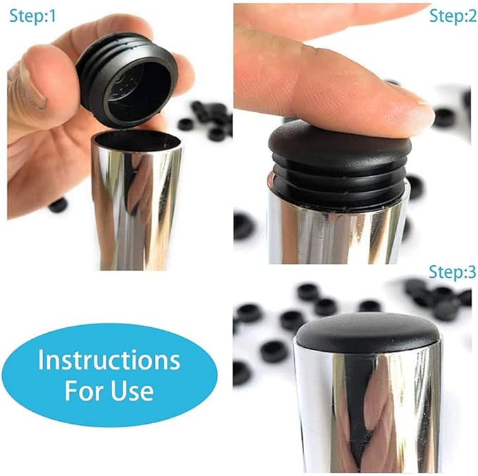 8 PCS Black Round Plastic Blan – Plastic Pipe Clip Bewertung und Preis