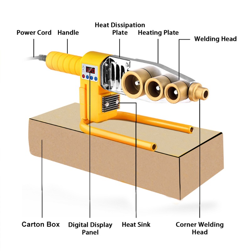 600/800/1000W Pipe Welding Mac – Pipe Freeze Spray Bewertung und Preis
