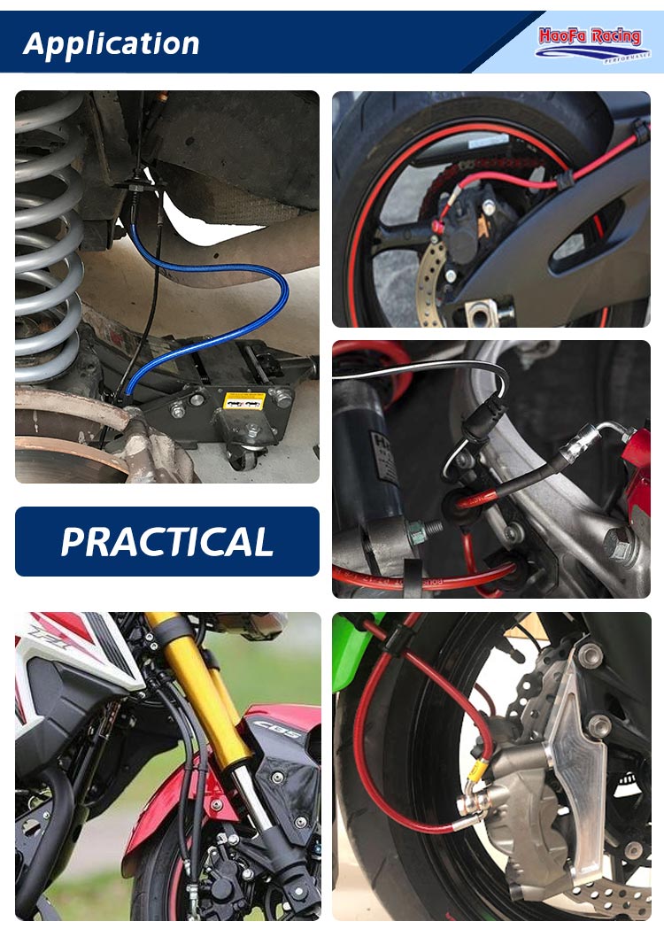AN3 Motorcycle PTFE Brake Line – Flexible Hose Braided Bewertung und Preis