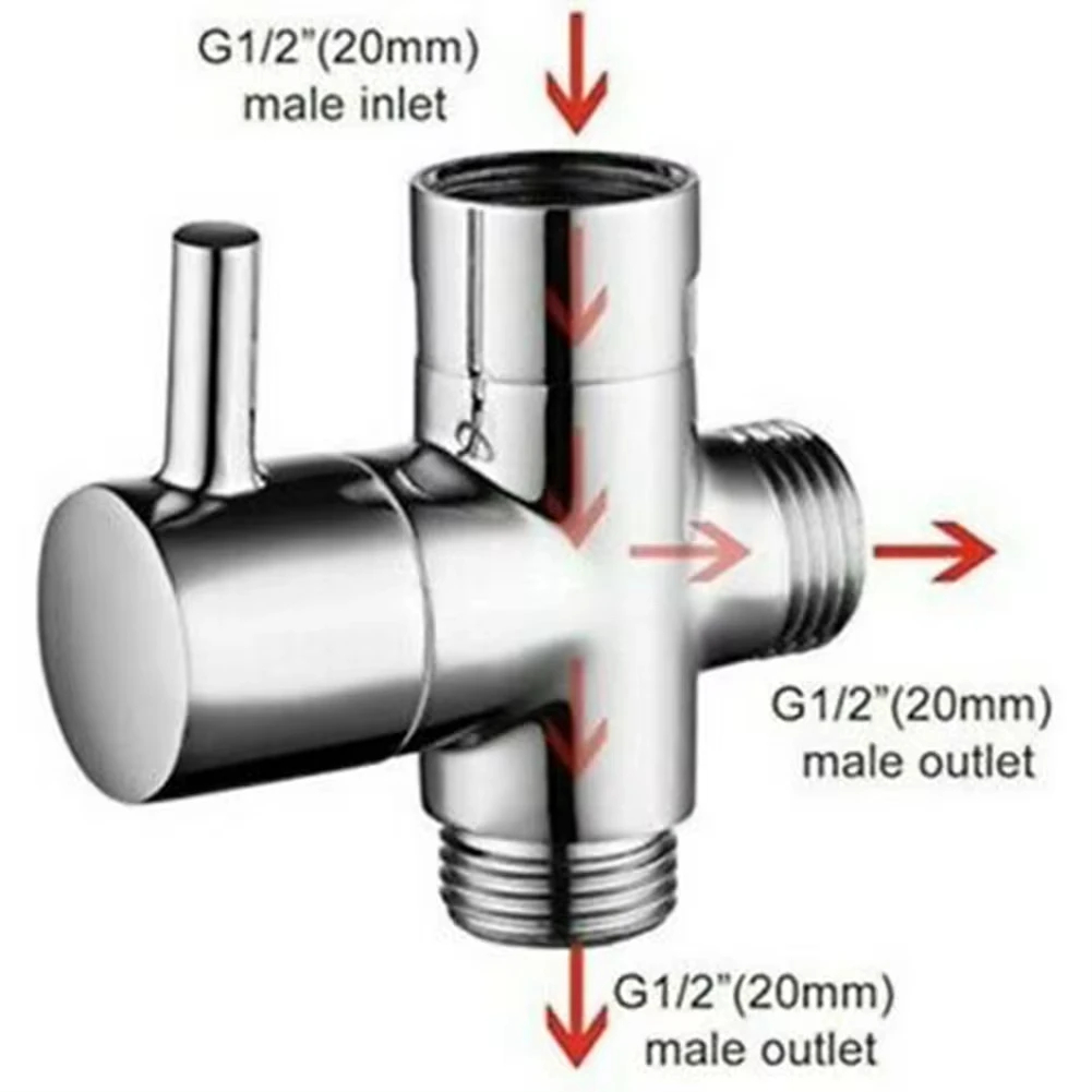 G1/2in 3 Way Diverter Valve T- – Shower Valve Cartridge Bewertung und Preis