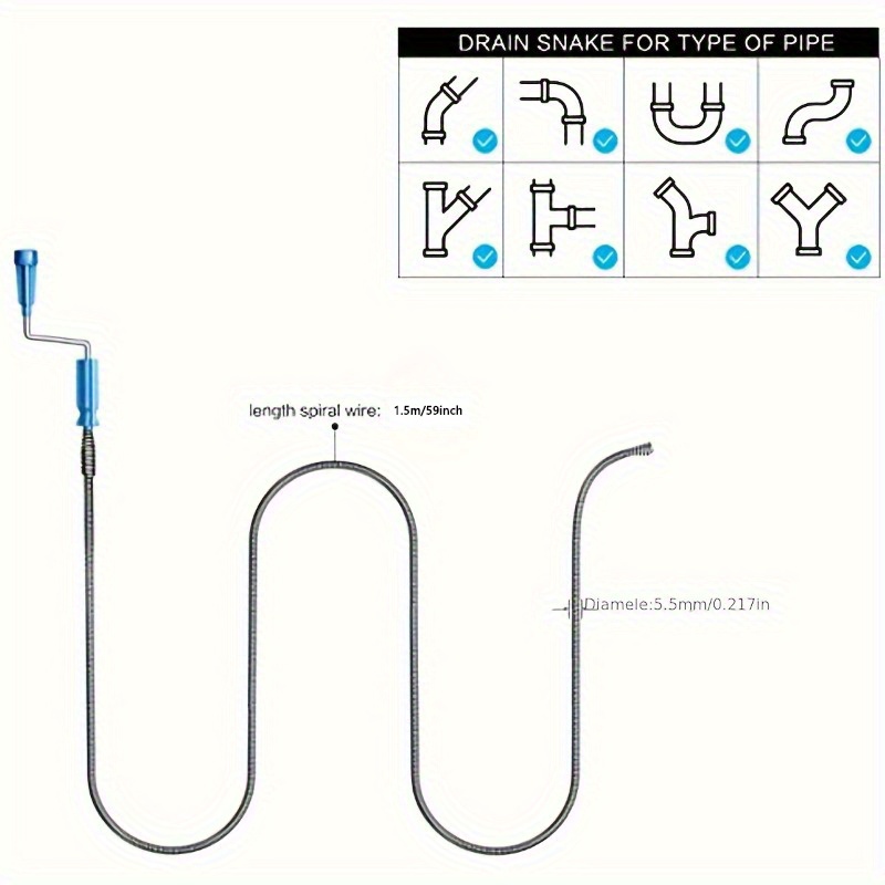 Telescopic Handle Flexible Ste – Drain Snake Flexible Bewertung und Preis