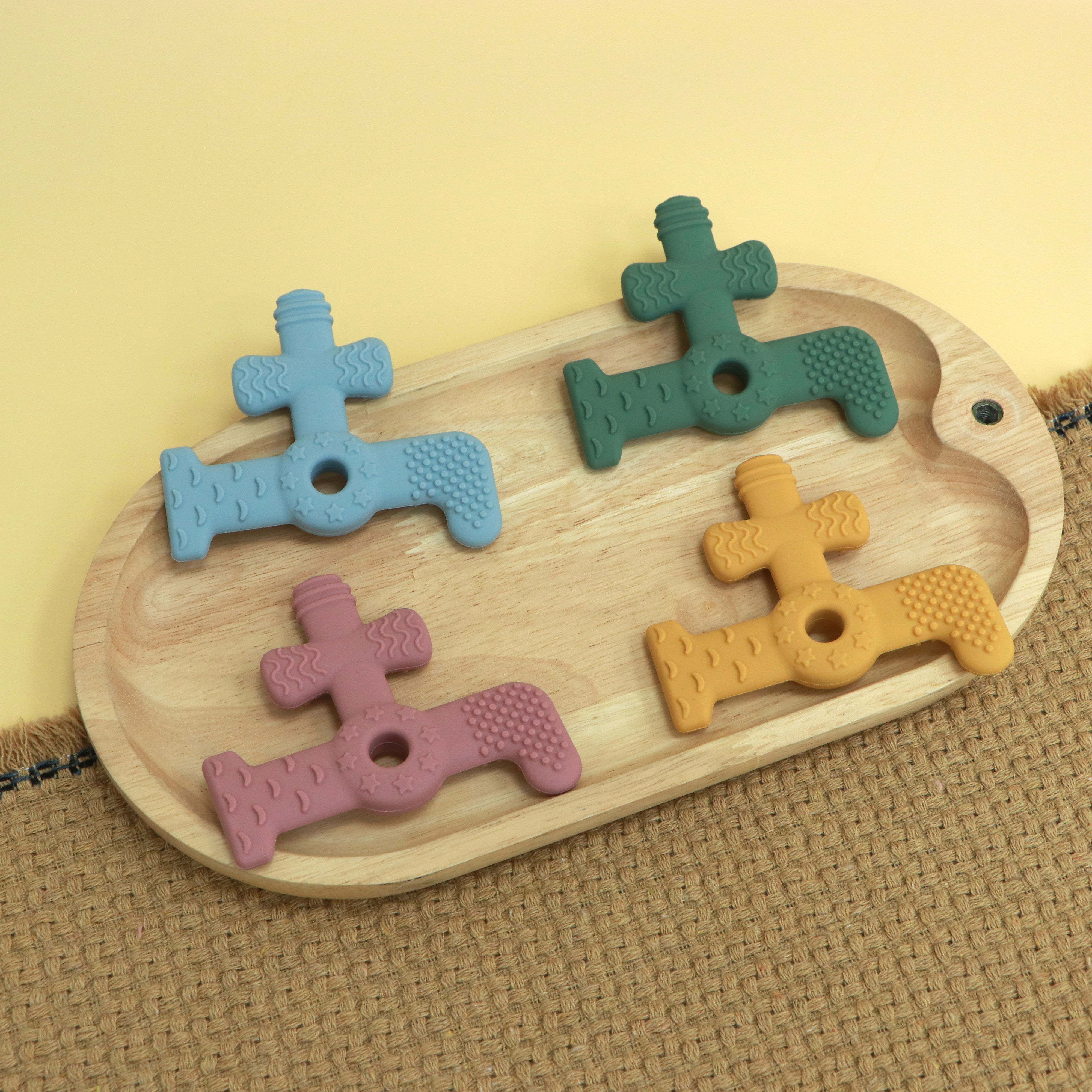 Faucet Shape Silicone Teether  – Silicone Tap Washer Bewertung und Preis