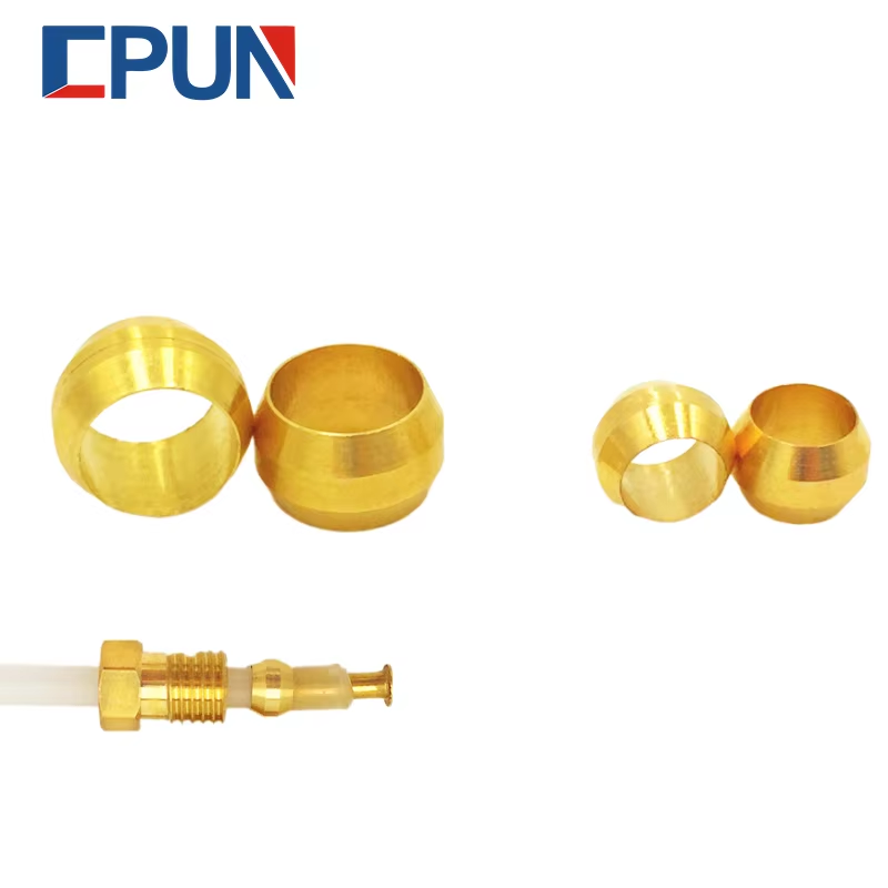 10pc Brass Double taper ferrul – Compression Fitting Brass Bewertung und Preis