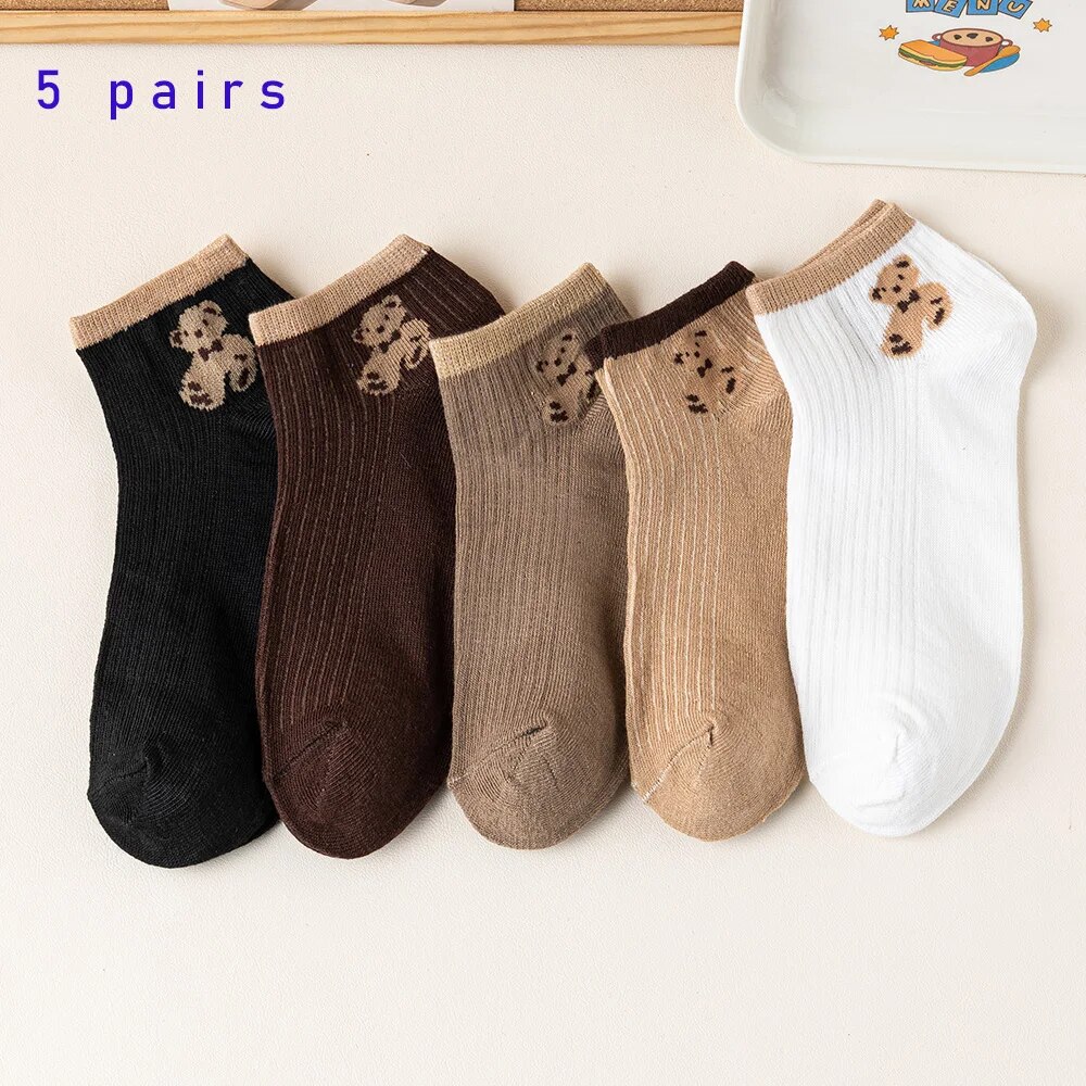 5 Pairs of Cute Teddy Bear WOM – Pipe Bending Spring Bewertung und Preis