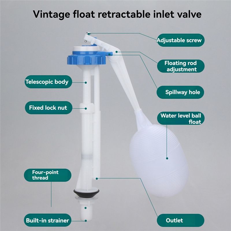A04G-Adjustable Old Type Toile – Float Ball Valve Bewertung und Preis
