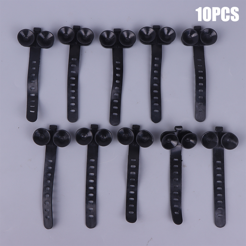 10Pcs/set Fish Tank Tie Suctio – Plastic Pipe Clip Bewertung und Preis