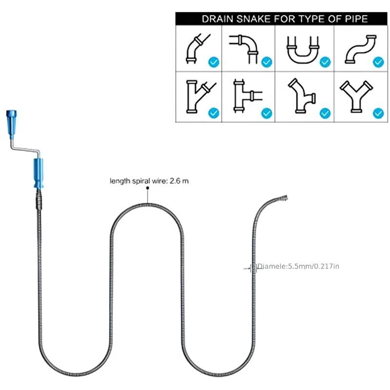 Manual Flexible Spring Drain C – Drain Snake Flexible Bewertung und Preis