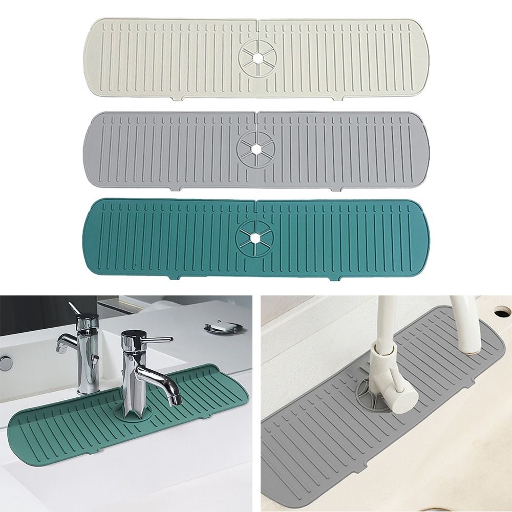 35/45/61cm Silicone Faucet Mat – Silicone Tap Washer Bewertung und Preis