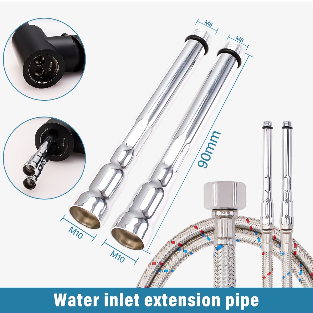 2PCS Flexible Plumbing Pipes G – Flexible Hose Braided Bewertung und Preis