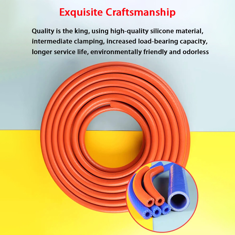 1 Meter Thickening Silicone Tu – Flexible Hose Braided Bewertung und Preis