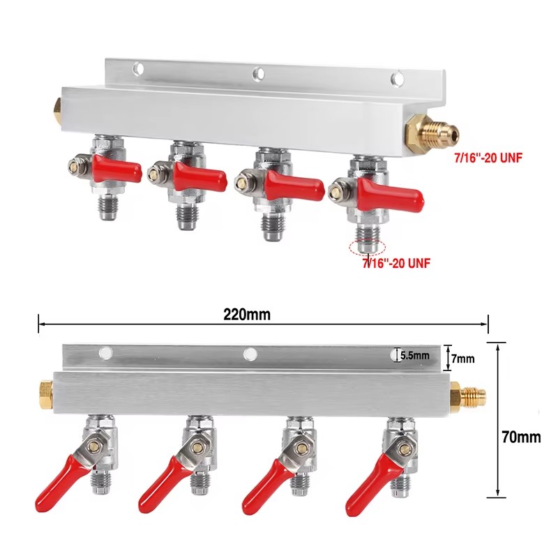 IMAICTUU 4 Way Gas Manifold Co – Push Fit Connector Bewertung und Preis