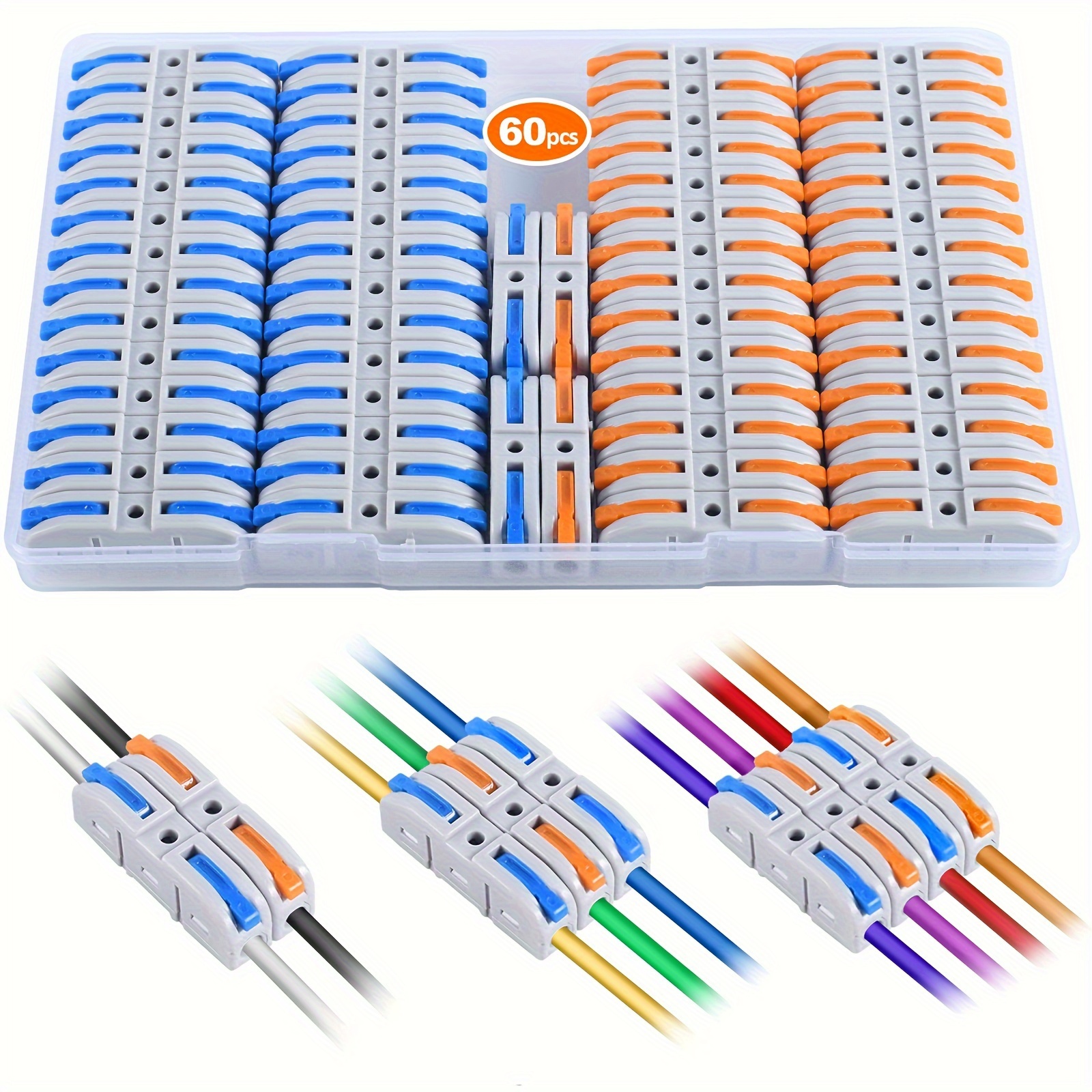 Lever Wire Connectors, 10pcs/6 – Push Fit Connector Bewertung und Preis