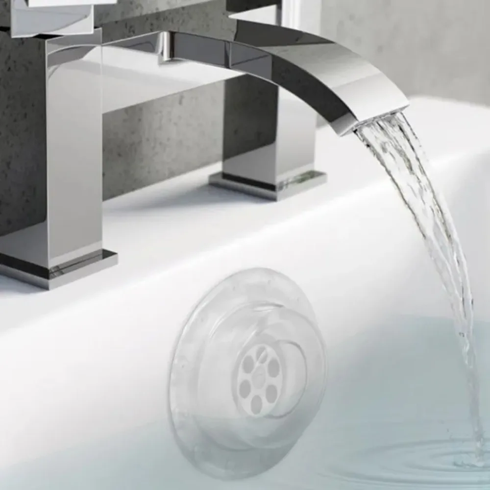 PVC Bath Overflow Drain Cover  – Drain Pipe Clip Bewertung und Preis