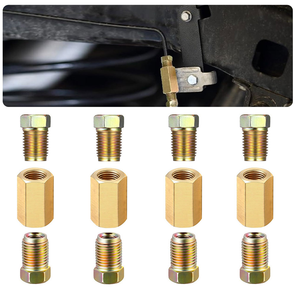 12pcs 3/16 (3/8-24 Inverted) B – Compression Fitting Brass Bewertung und Preis