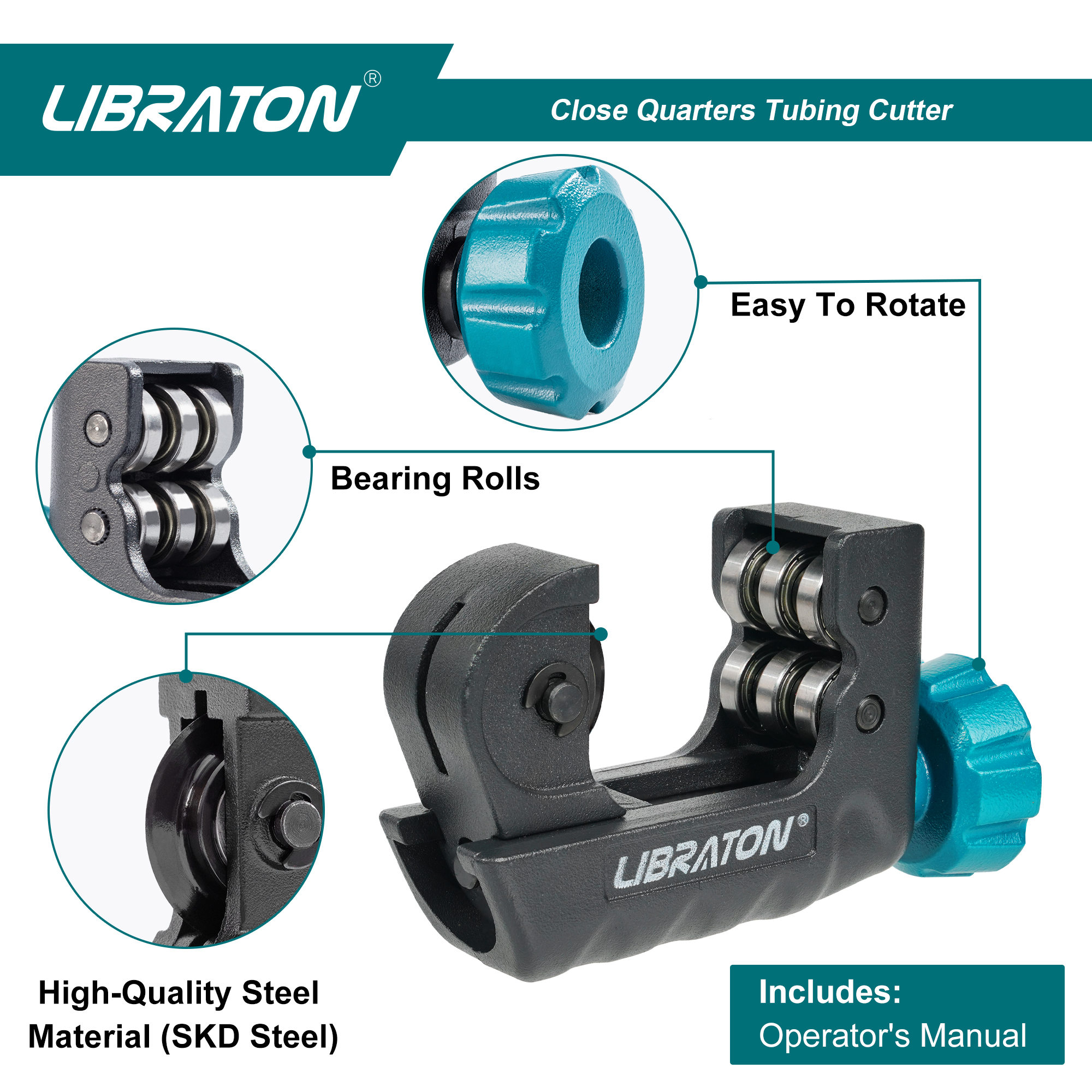 Libraton Tubing Cutter 4mm to  – Pipe Cutter Ratchet Bewertung und Preis