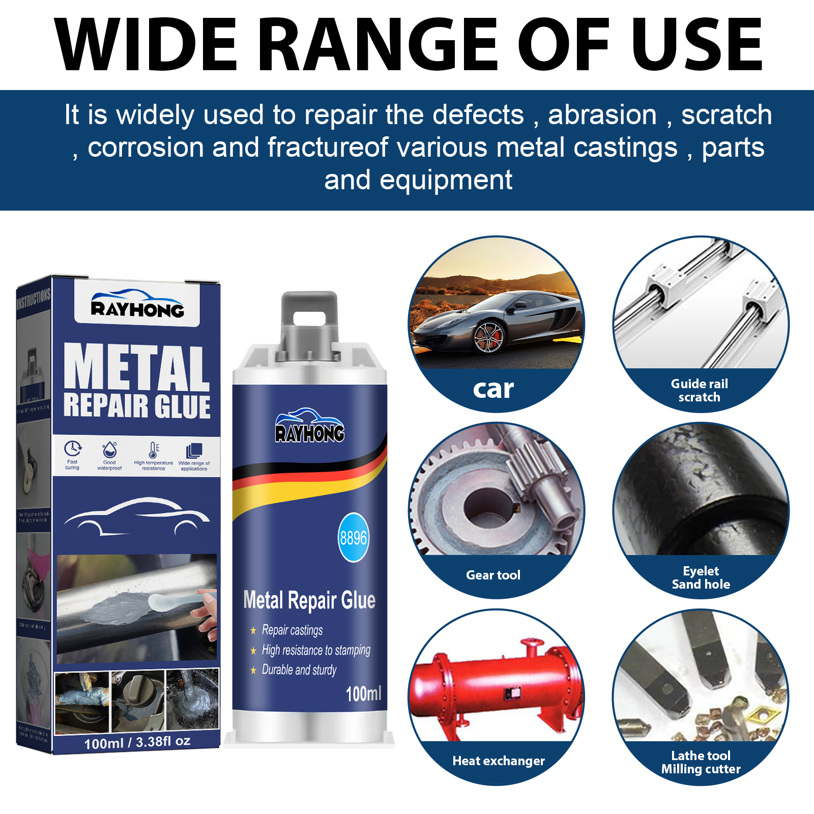 100ml Industrial Metal AB Cast – Solvent Weld Cement Bewertung und Preis