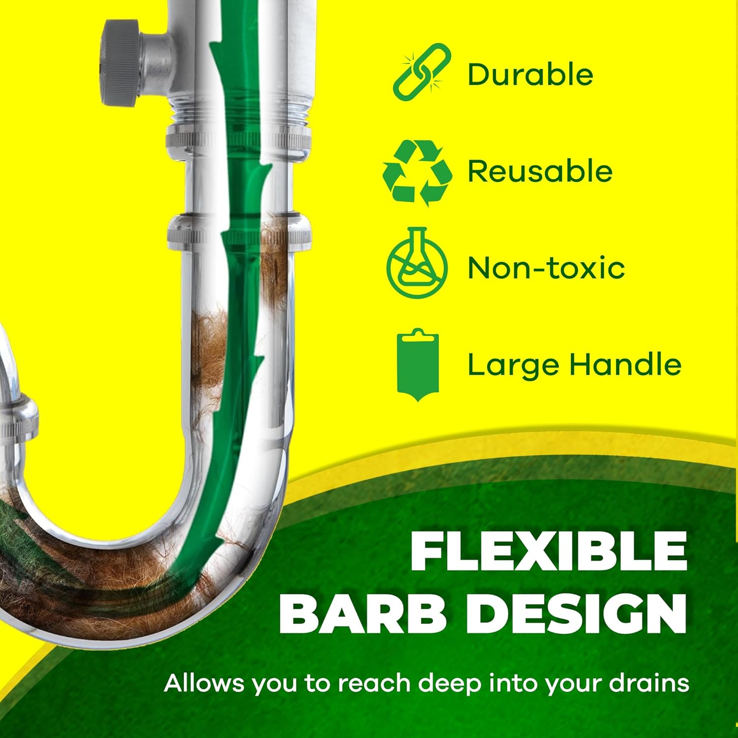 Drain Snake Hair Clog Remover  – Drain Snake Flexible Bewertung und Preis