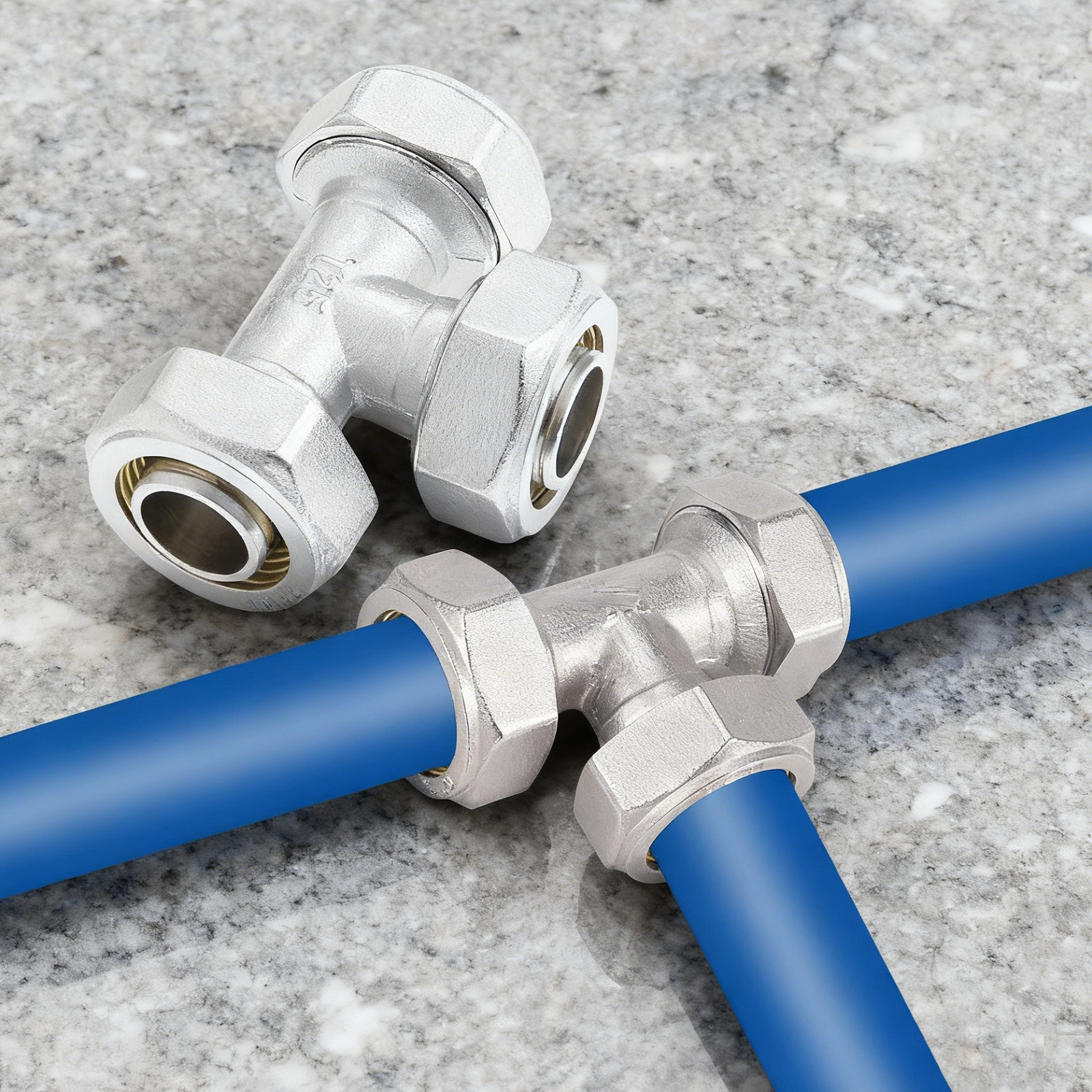 2Pcs 3/4’’ Tee Air Line Fittin – Compression Fitting Brass Bewertung und Preis