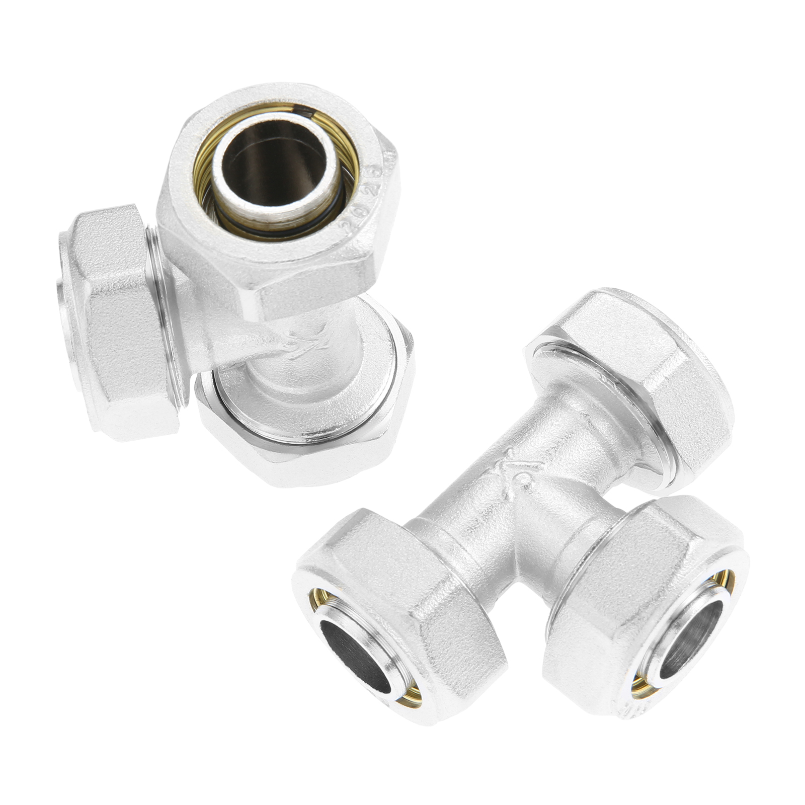 2Pcs 3/4’’ Tee Air Line Fittin – Compression Fitting Brass Bewertung und Preis