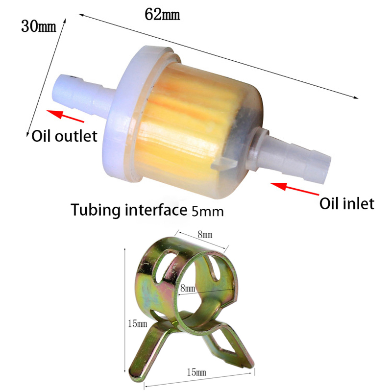 1Set Fuel Petrol Inline Hose P – Plastic Pipe Clip Bewertung und Preis