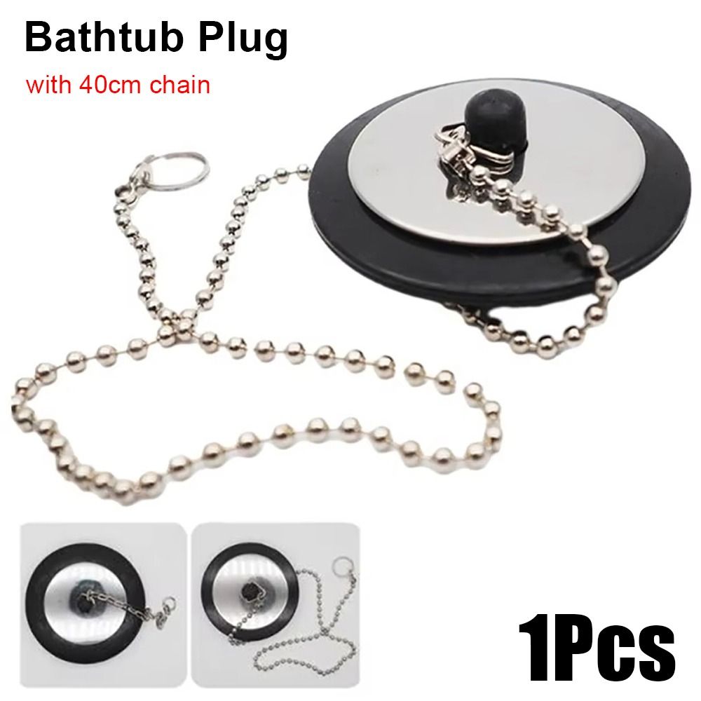1Pcs Durable Rubber Tub Stoppe – Drain Pipe Clip Bewertung und Preis