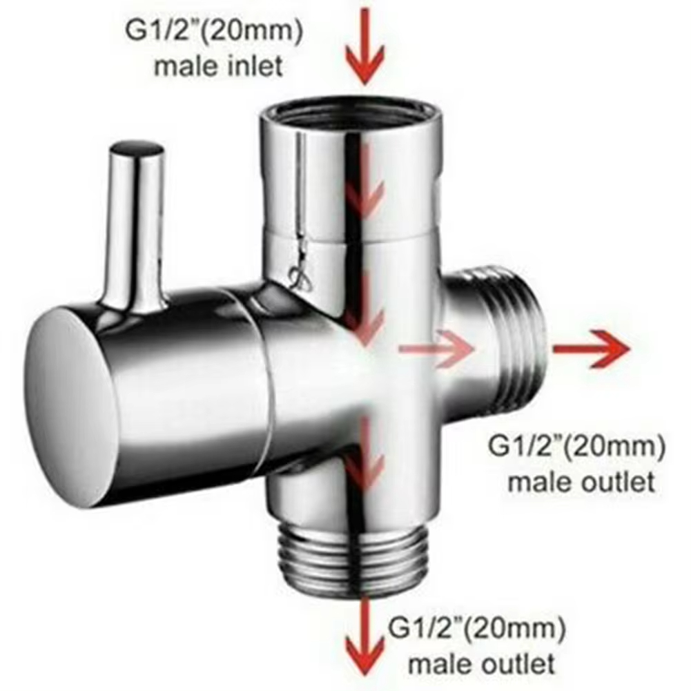 G1/2in 3 Way Diverter Valve T- – Shower Valve Cartridge Bewertung und Preis