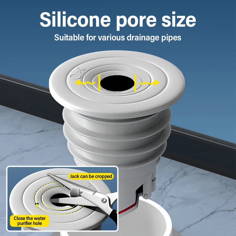 70-75mm Silicone Drains Kitche – Drain Pipe Clip Bewertung und Preis