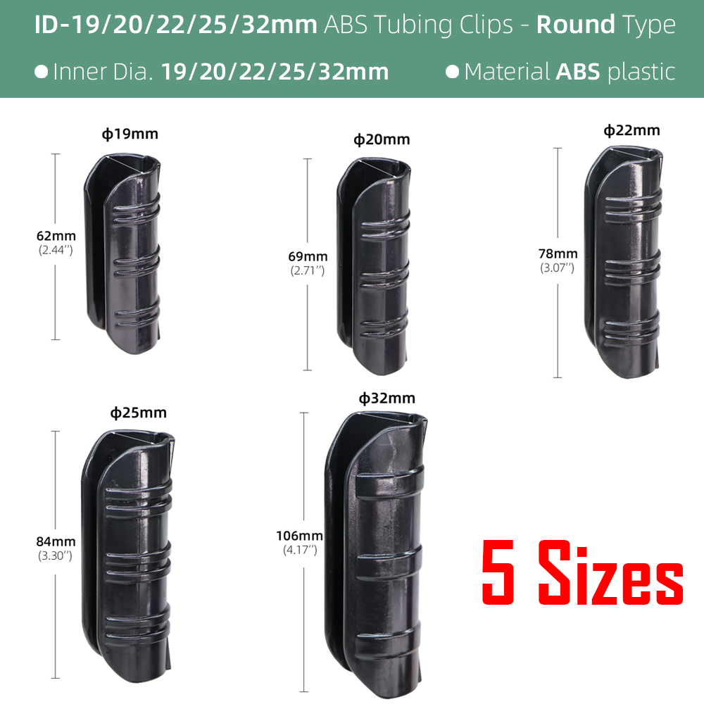 30PCS 19/20/22/25/32MM Garden  – Plastic Pipe Clip Bewertung und Preis