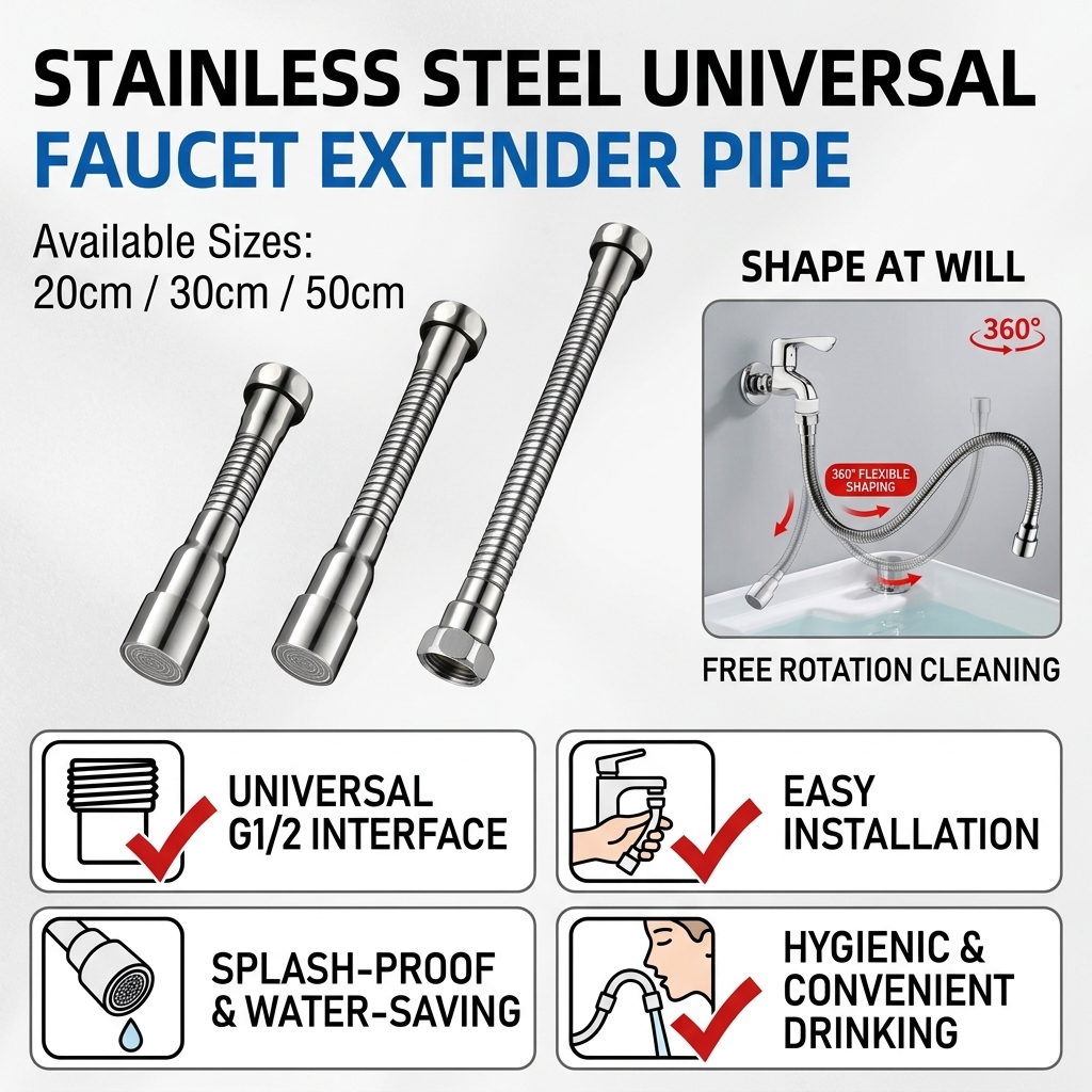 360° Flexible Stainless Steel  – Flexible Hose Braided Bewertung und Preis