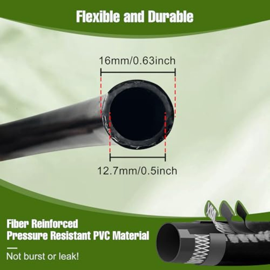 100FT 1/2 Inch Drip Irrigation – Push Fit Connector Bewertung und Preis