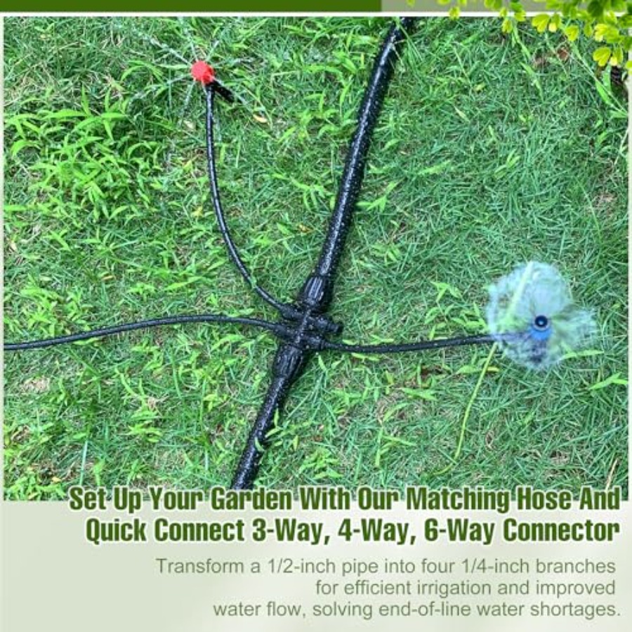 100FT 1/2 Inch Drip Irrigation – Push Fit Connector Bewertung und Preis