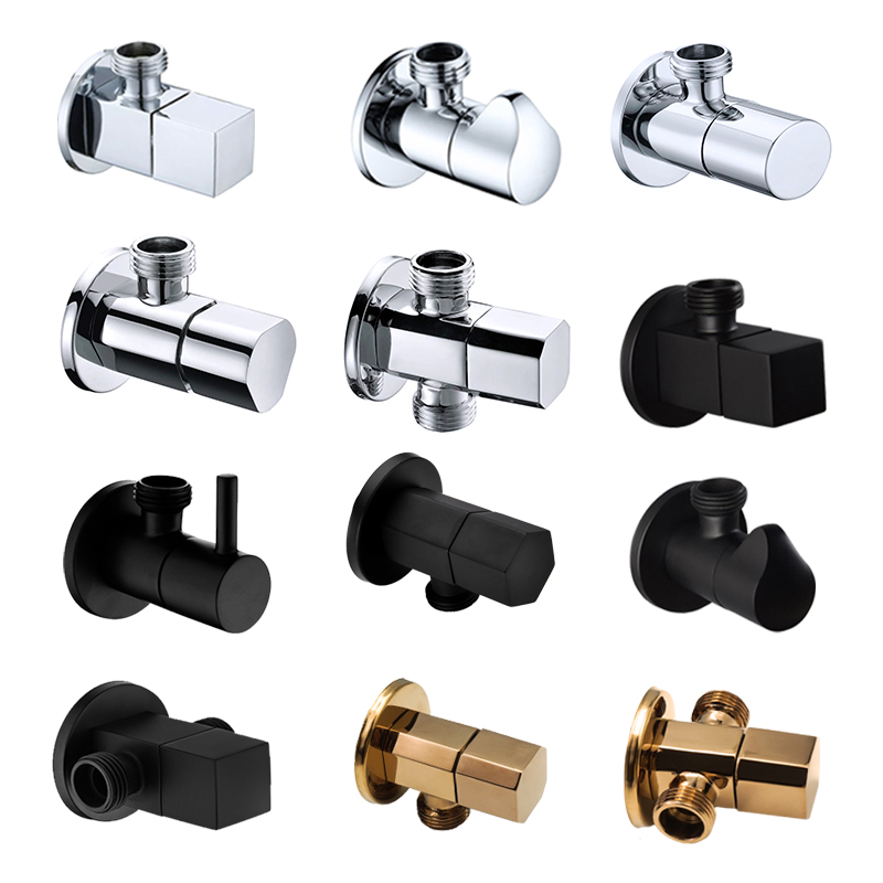Brass Angle Valve Chrome Black – Toilet Fill Valve Bewertung und Preis