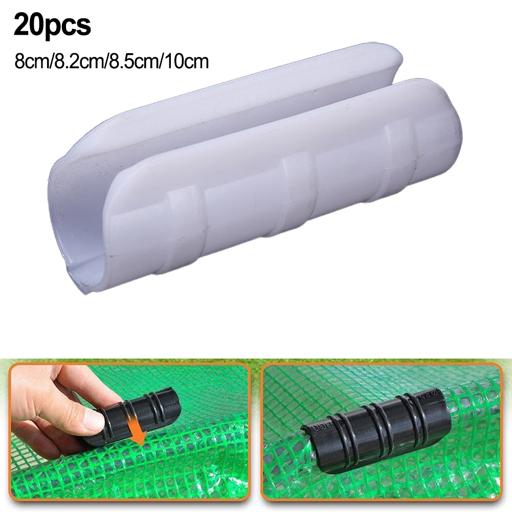 20Pc Greenhouse Frame Film Buc – Plastic Pipe Clip Bewertung und Preis