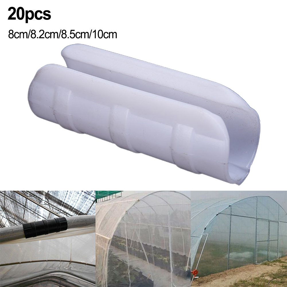 20Pc Greenhouse Frame Film Buc – Plastic Pipe Clip Bewertung und Preis