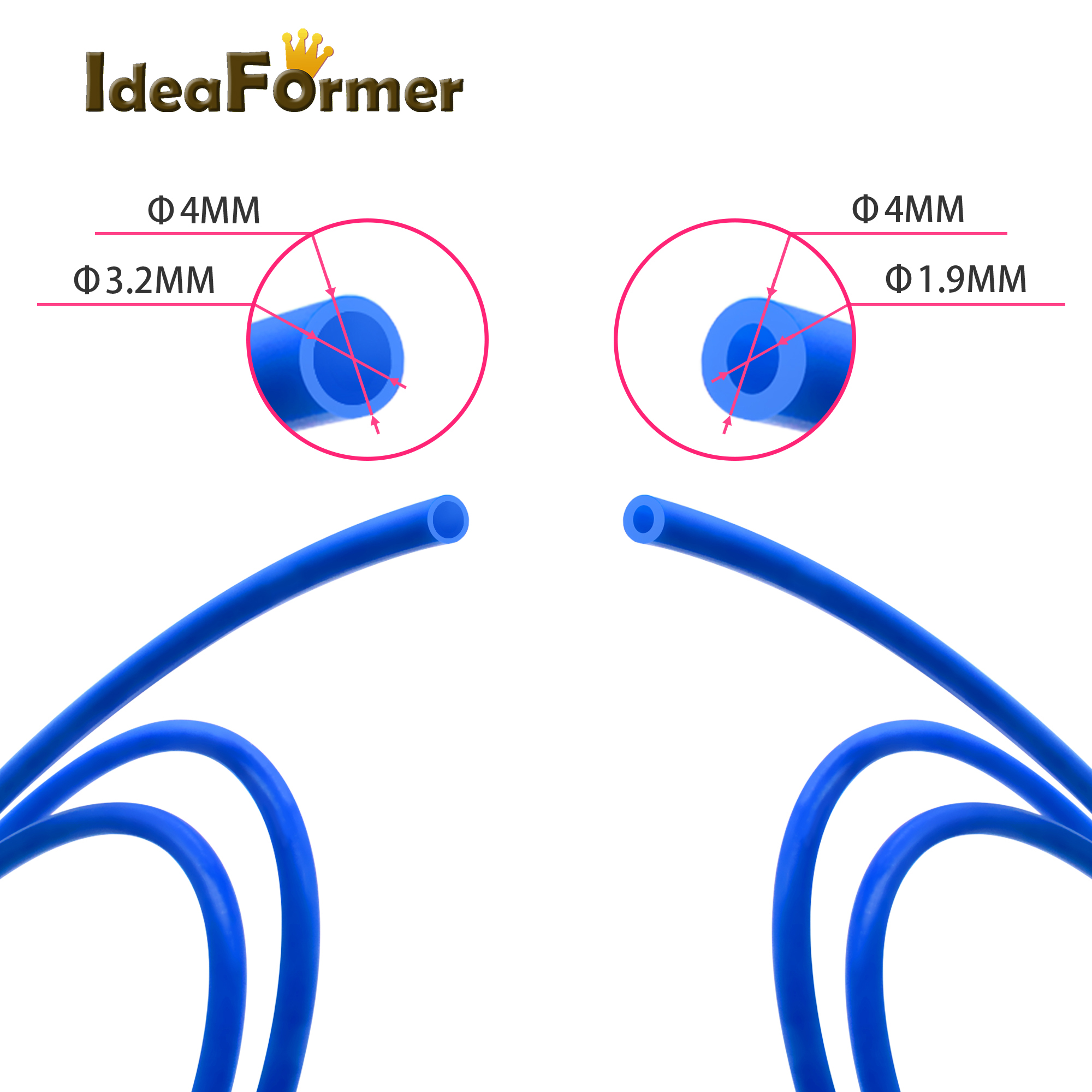 IdeaFormer 1/2/5M PTFE Tube Pi – Ptfe Tape Thread Bewertung und Preis